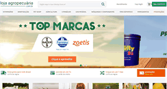Desktop Screenshot of lojaagropecuaria.com.br